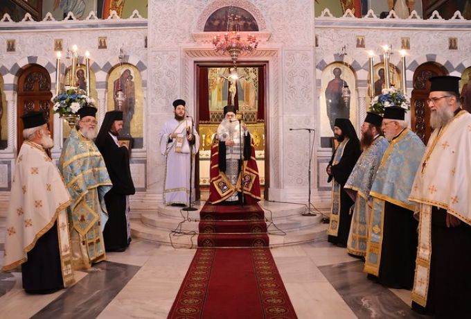 Ο Εορτασμός της Αγίας Σκέπης της Θεοτόκου και της Εθνικής Επετείου του «ΟΧΙ» στην Ι. Μητρόπολη Κορίνθου